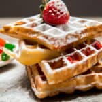 Basic waffle batter recipe: a simple recipe for waffles that always turns out well